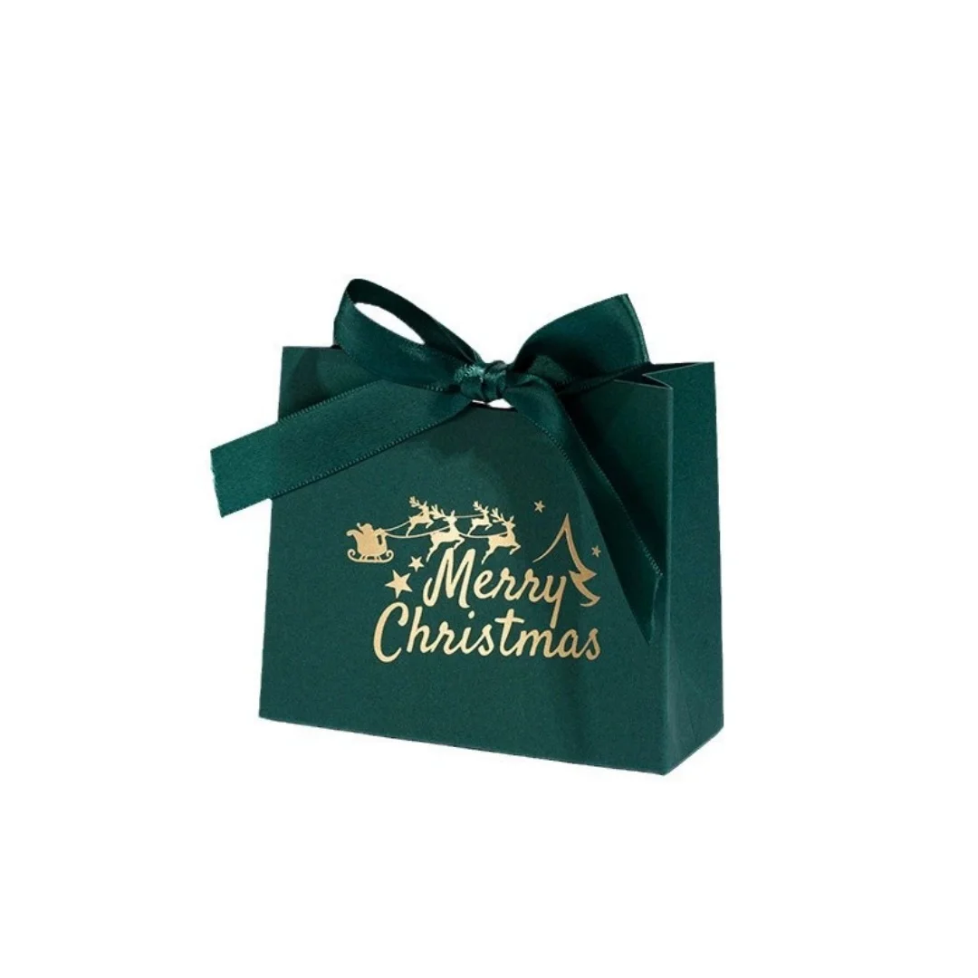 

Рождественские подарочные пакеты, высококачественные мини-сумки для конфет, подарочные коробки из золотой фольги, складные маленькие вечерние сумки для вечеринки, юбилея, фестиваля