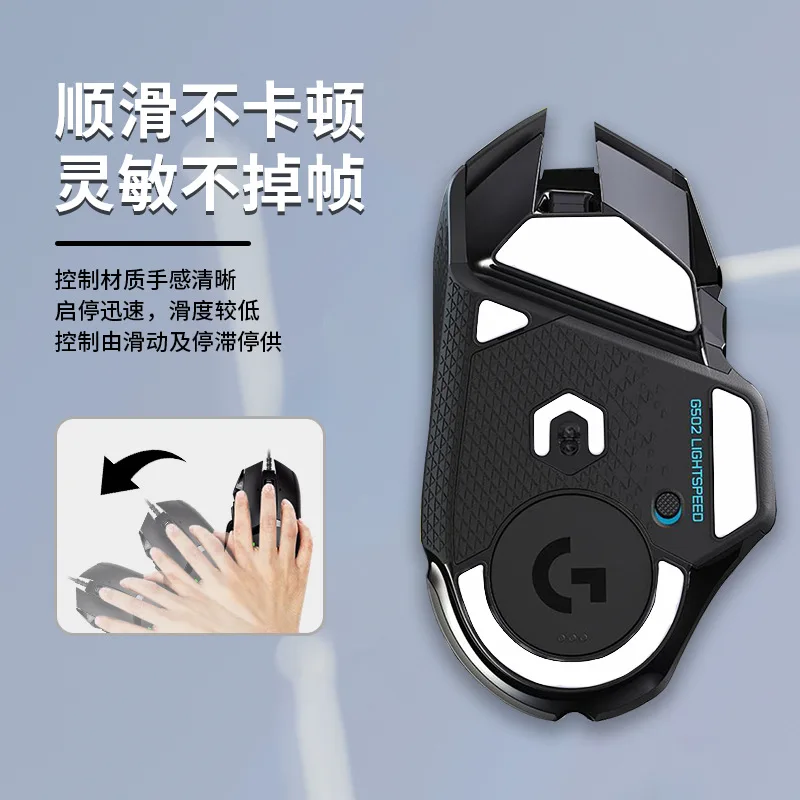 

For Logitech G502 Hero Anti Slip Grip Tape Sweat-Absorbent Mouse Grip Stickers