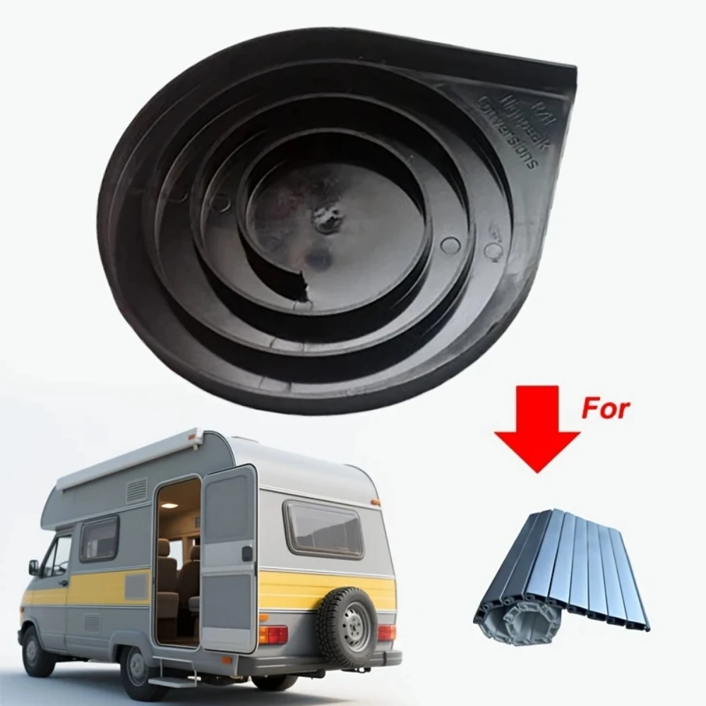 Double Roller Shutter Spiral Drum For Camping Trailers Motorhomes Roller Shutter Base Threaded Drum For Motorhome Sliding Doors