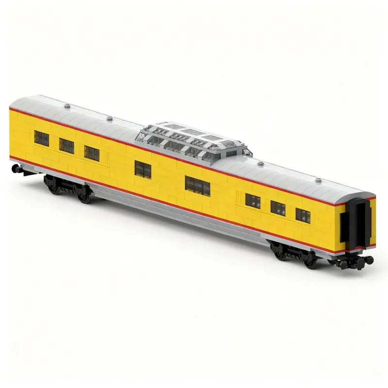 988-teiliges MOC Union Pacific Kuppelwagen-Modell Bausteine Architektur-Lernspielzeug Ideen-Bausteine Weihnachtsgeschenke für Kinder