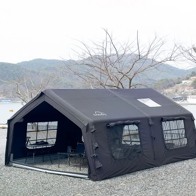 Gray Coody Familia 17.2 Air Tent Portable Large Space 4 Seasons Outdoor Inflatable Family Tent