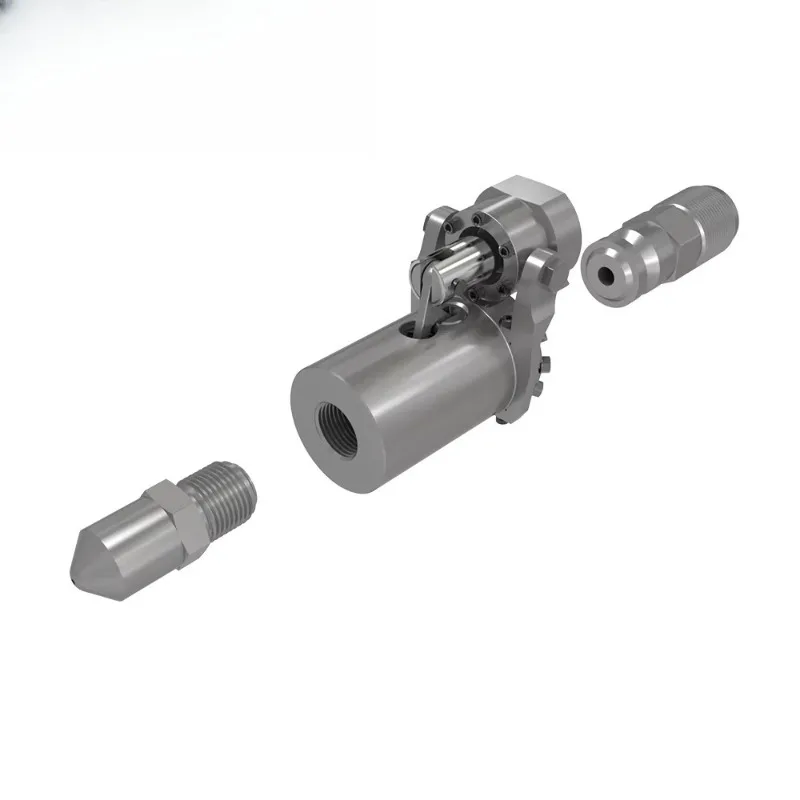 High Efficiency Pneumatic Piston Cut-off Nozzle for Plastic Injection Molding Machine