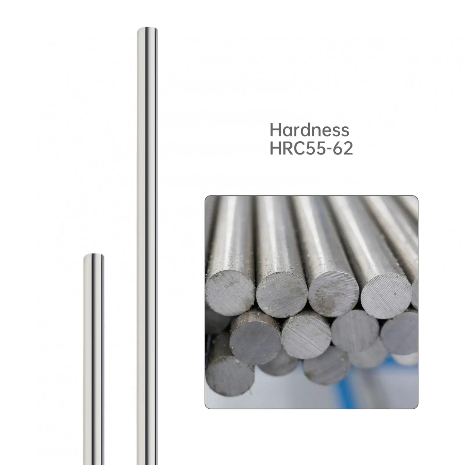 

1 pc Linear Motion Rods Case Hardened Chrome Shaft Linear Rail Guide Shaft for 3D Printer / DIY / CNC