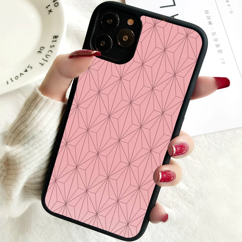 5 5S SE 2020 Phone Cover Case for iPhone 6 6S 7 8 PLUS X XS XR 11 12 13 MINI 14 PRO MAX Rubber Silicone  Nezuko Haori