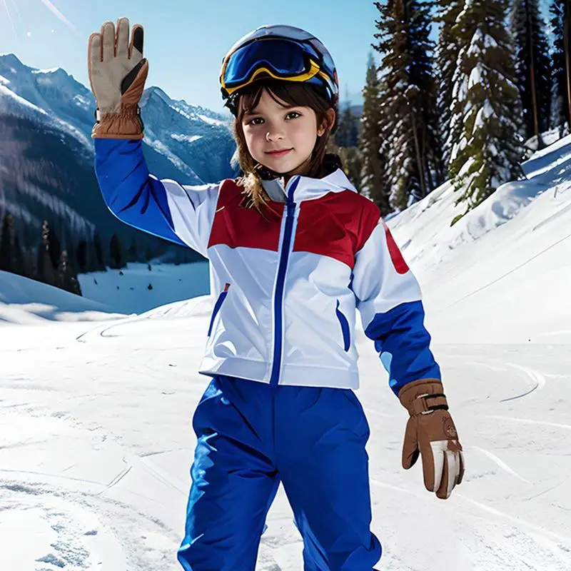 Ski handschuhe Kinder Kinder Winter handschuhe wasserdichte Outdoor-Handschuhe Kinder Winter handschuhe Handschuhe rutsch fest für das