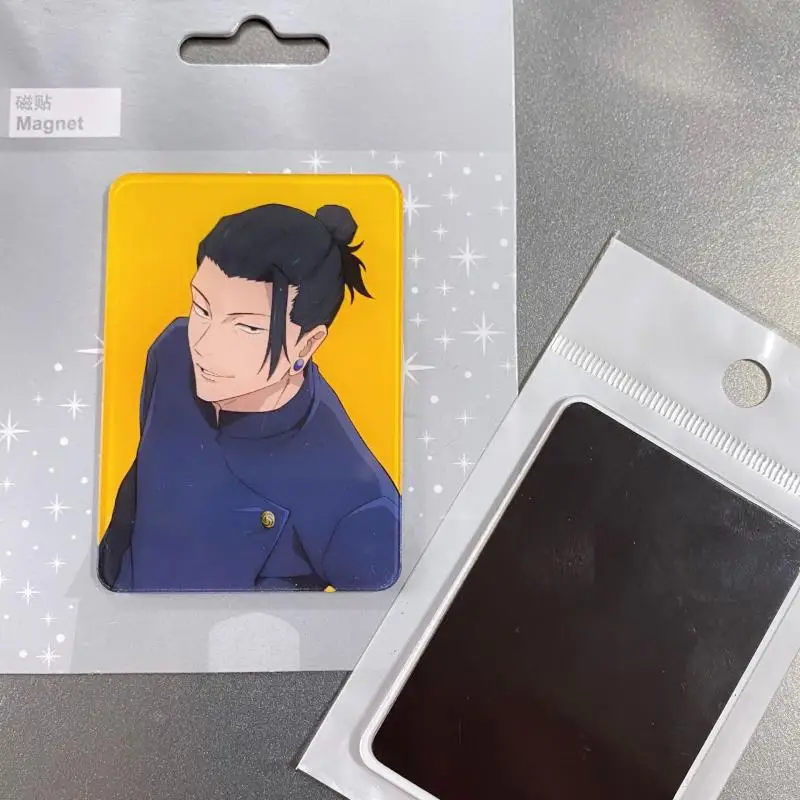 Anime Jujutsu Kaisen Kawaii Refrigerator Magnet Magnetic Stickers Surrounding Patch Gojo Satoru Decorate Cartoon Gift Wholesale