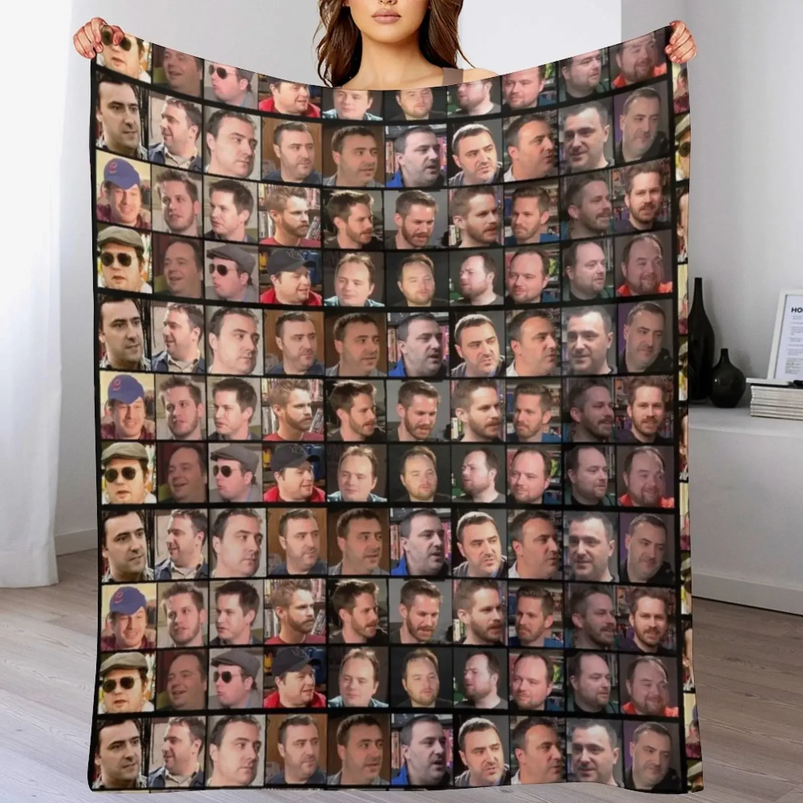 

faces of meth RLM Throw Blanket Cute blankets ands Summer manga Blankets