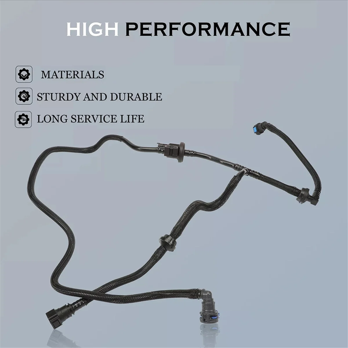 #28Q Automotive Parts & Accessories,Vapor Canister Purge Valve / Steam Tank Cleaning Valve for Ford,Black