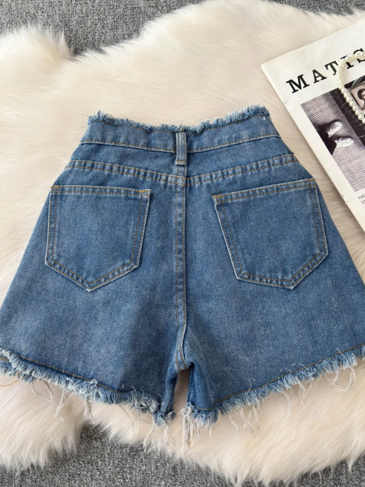 Women'S Wide Leg Jeans Shorts 3D Floral Female Shorts Jorts Sexy Streetwear Denim Shorts Y2K Vetement Femme Pantalones Cortos