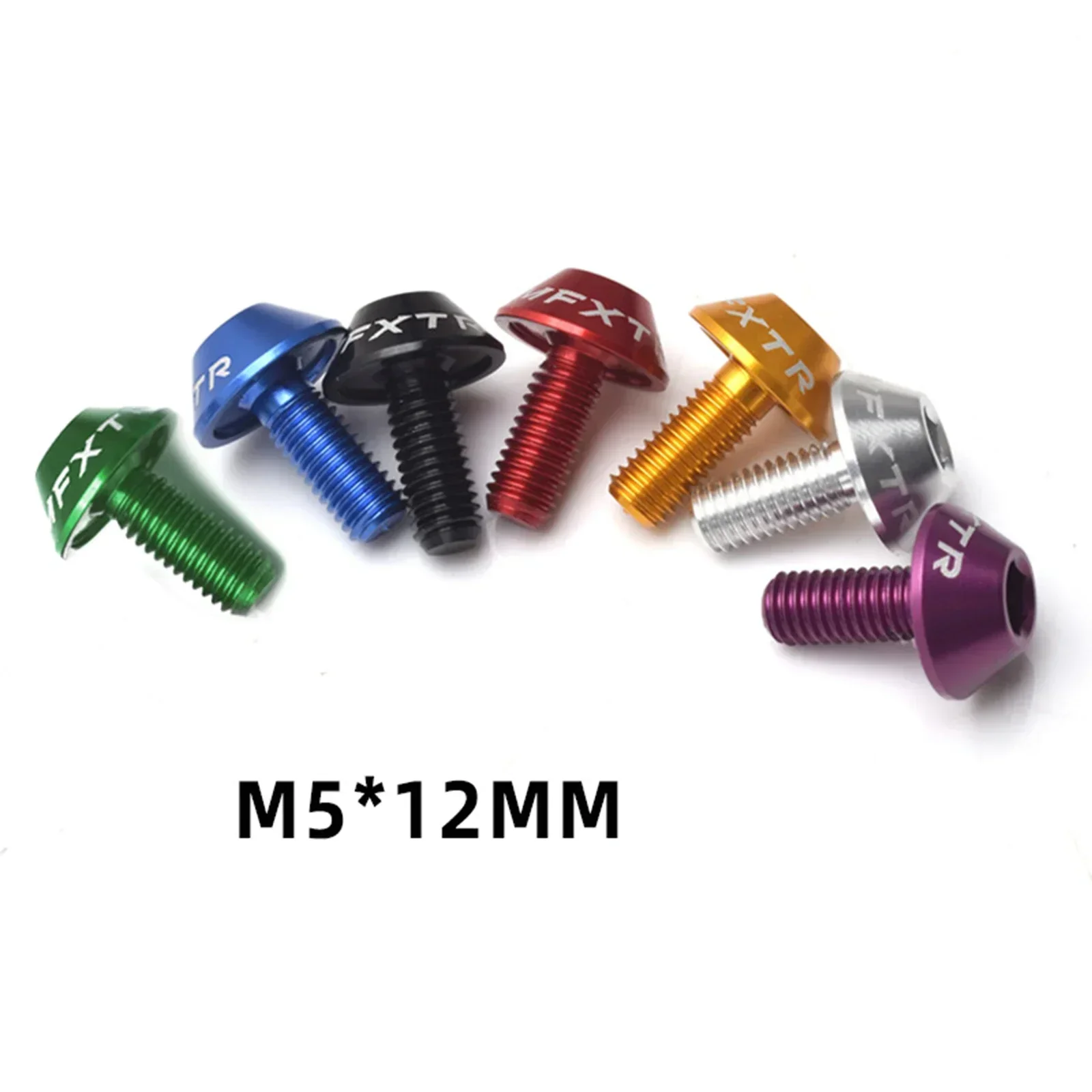 Red / Purple / Green / Blue / Gold / Silver / Black Bike Water Bottle Cage Bolts Perfect for MTB and Road Cycling