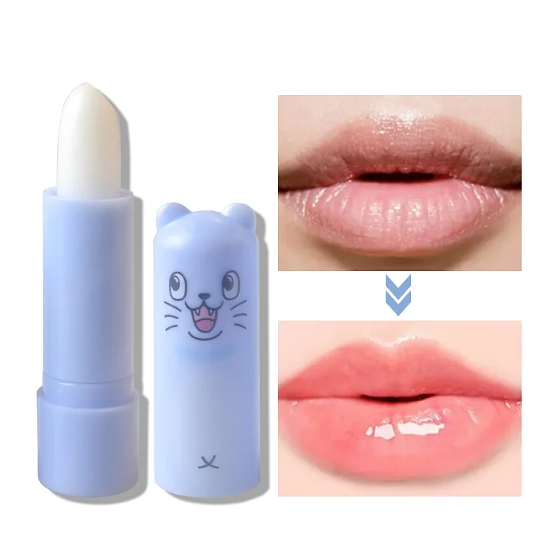 24 Stks/partij Schattige Hydraterende Lippenbalsem Make-Up Anti-Droog Hydraterende Kleurloze Lippenbalsem Voedende Lippen Verzorging Groothandel