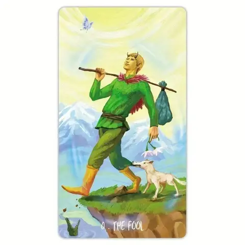 The Gnosis Tarot Deck 78 Tarot Cards with Guidebook Unique Mystical Mythological Art Style12*7cm, Durable Oracle Cards
