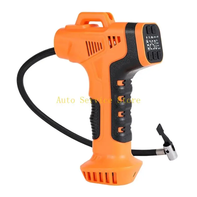 462A Compacted Cordless Air Compressor Electric Tire With ABS Housing and Double Color Option for Vehicle Maintenance