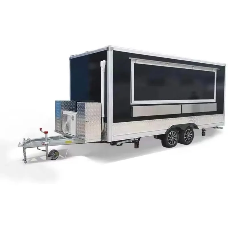 Fully Equipped Food Truck for Street Food Vending - Includes Fryer Grill Griddle Refrigerator Generator - Ready-to-Open Mobile