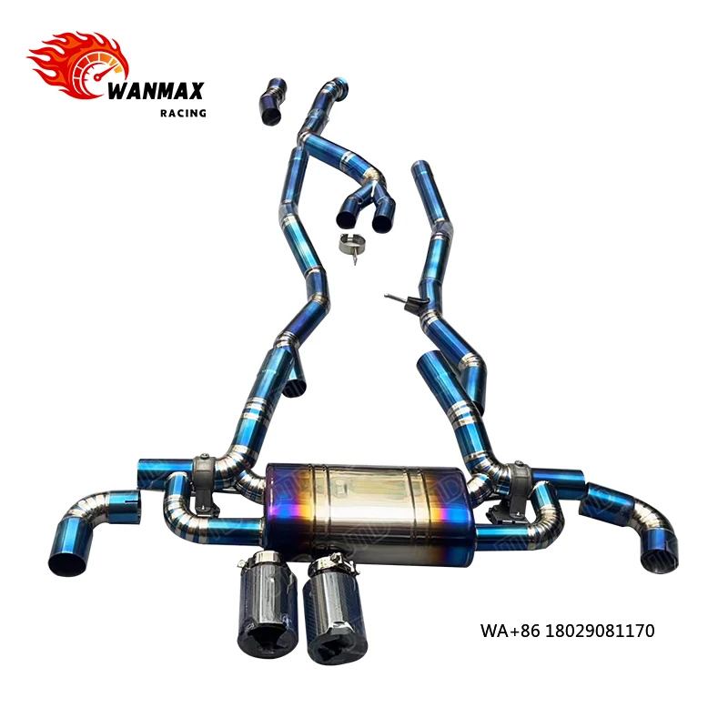 

Высокопроизводительная титановая выхлопная система с клапанами для Z4 G29 2019+