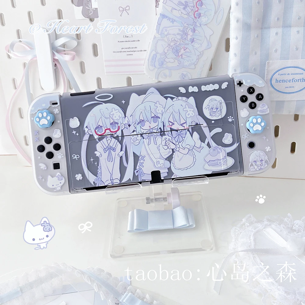 [متوفر] التصميم الأصلي Water Angel Y2k Sub Series Switch2 غلاف حماية Switch Shell Ns2 Lite Shell أنيمي الطرفية
