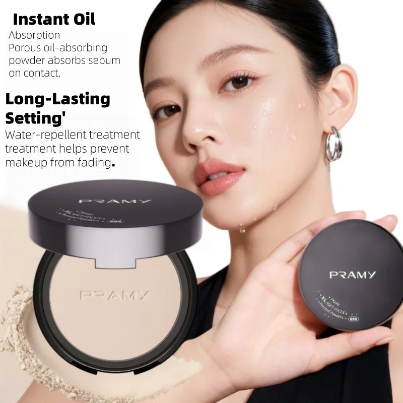 Soft Focus Setting Powder Long Lasting Oil Control Waterproof Sweat Resistant Non Caking Facemakeup Face Foundation Makeup Tool