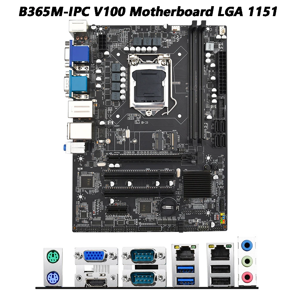 B365M Desktop Motherboard M.2 NVME LGA 1151 Computer Motherboard WiFi M2 NGFF Support Intel 6/7/8/9 Gen CPU VGA HD-Compatible