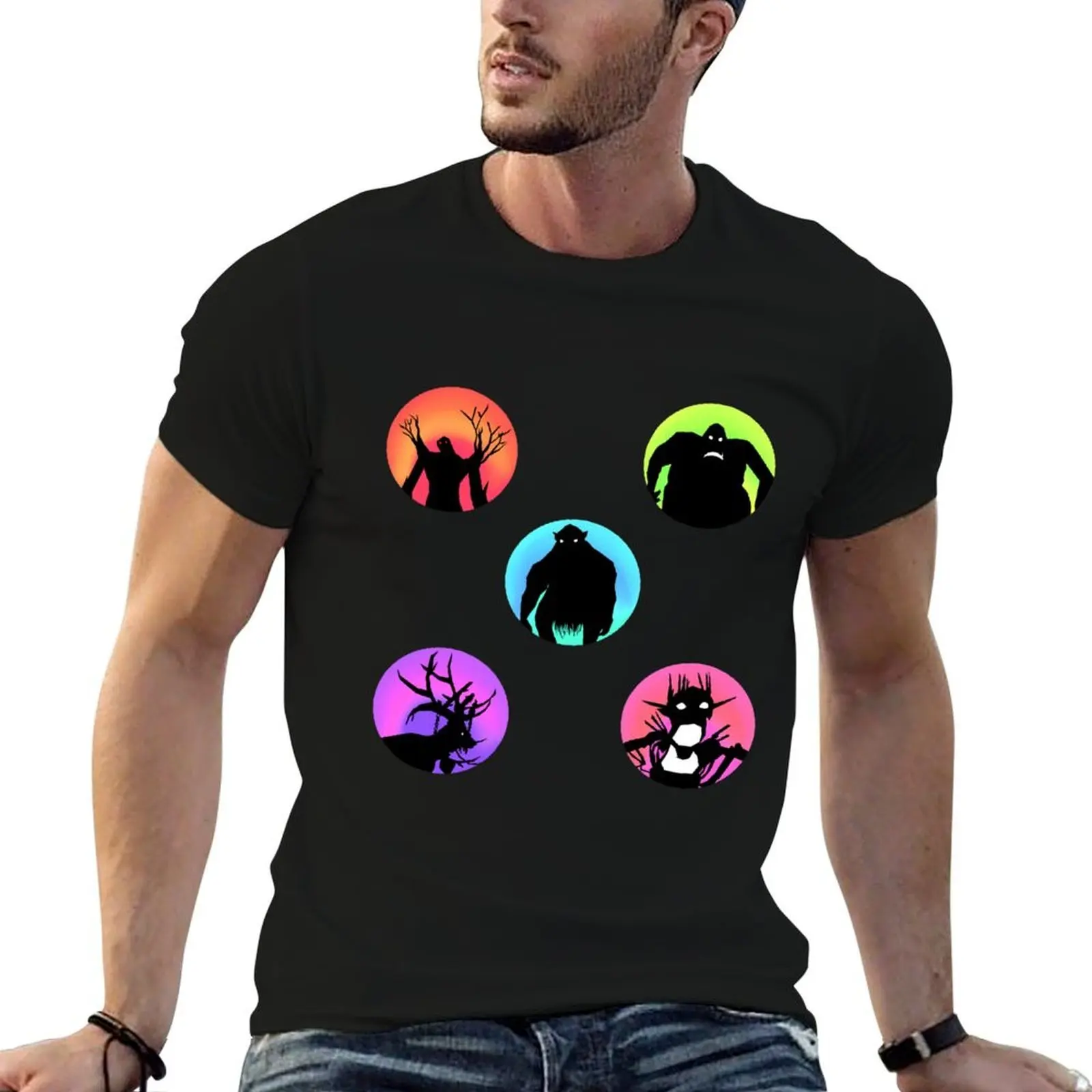 

Bosses and Troll T-Shirt cotton t shirts high quality t shirt for man 100 percent cotton t shirt man casual T-shirt