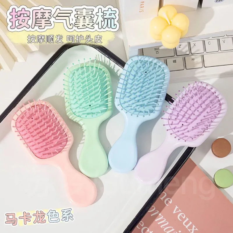 

Cartoon Portable Hair-smoothing Comb, Airbag Comb, Three-dimensional Air Cushion, Mini Massage, Portable Anti-static Massage
