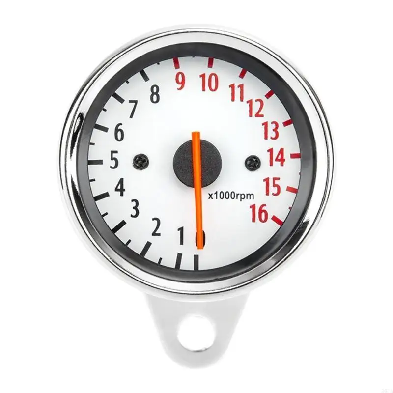 Professional 1.6W Motorcycle Tachometer Speedometer Retro Pointers Designs for Racers Enthusiasts Clubs and Repair Shops