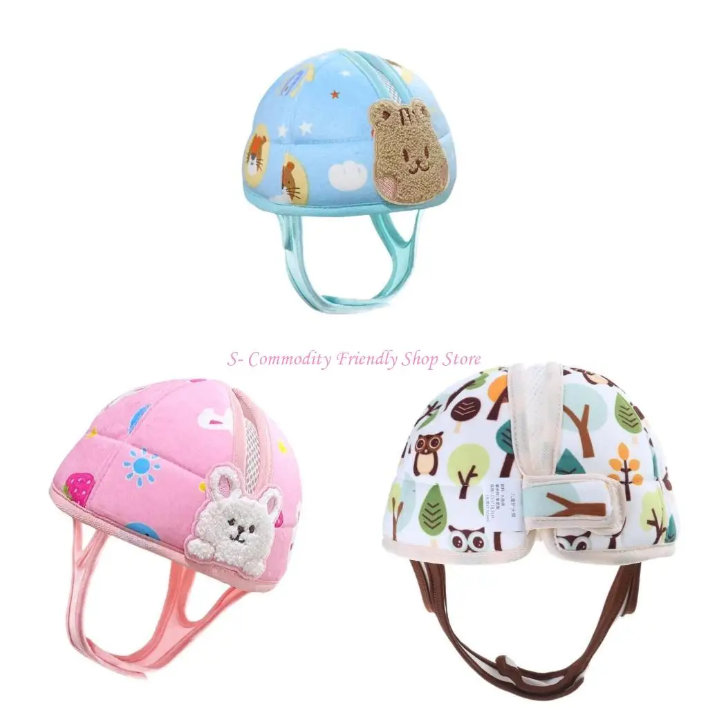 

85AE Toddler Head Protections Hat for Learning to Walk with Soft Cushioning Liner
