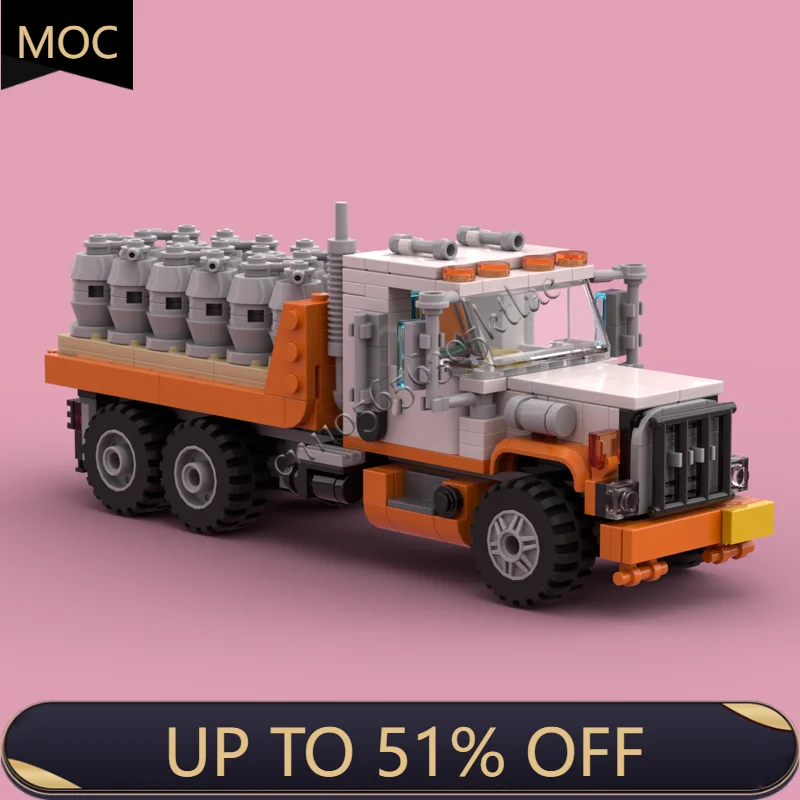 

414 шт. MOC городской инженерный планшетный грузовик модель технология строительный блок креативная детская игрушка специальный подарок на день рождения и Рождество