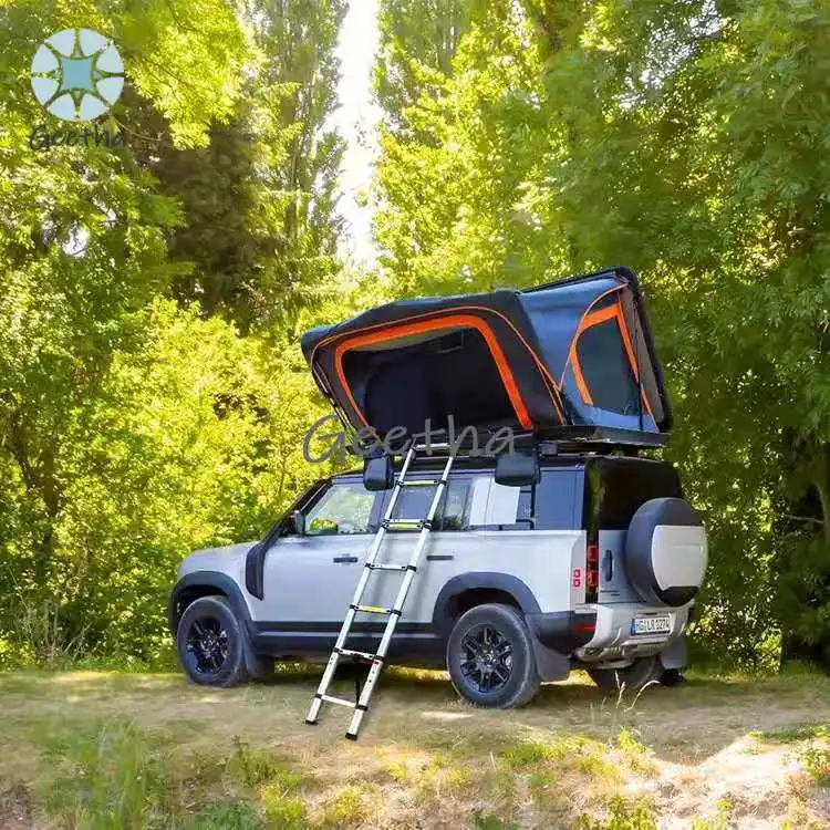 

Waterproof Resistant Hard Side Roof Top Tent Insulated Hardshell Rooftop Tent