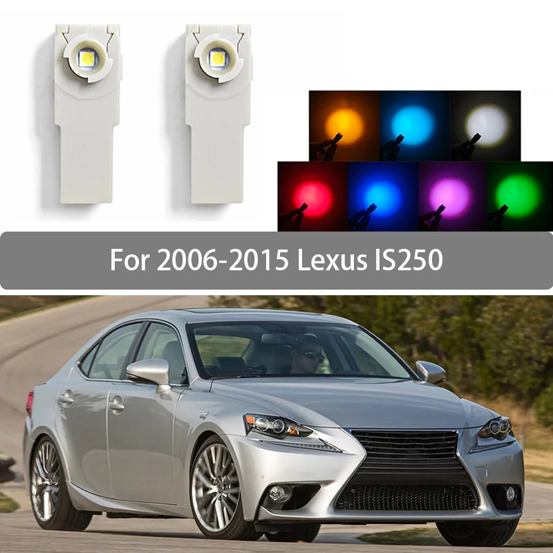 

Для Lexus IS250 2006-2015 светодиодный внутренняя лампа для ног с лампочкой перчатка из проволоки Box, внутреннее декоративное освещение, коннектор осветителя