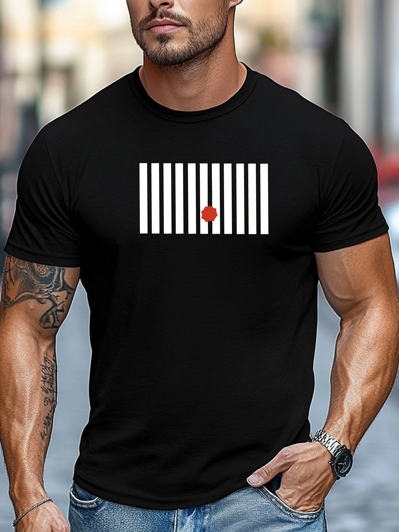 

Men's t shirts Graphic Summer Soft Comfort Fit Tee Daily Wear Tops