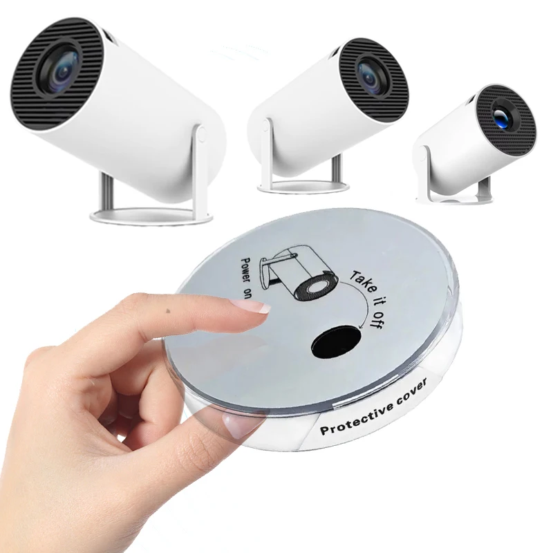 HY300PRO โปรเจคเตอร์เลนส์ป้องกันหลีกเลี่ยงฝุ่นเลนส์สําหรับ Magcubic HY300 สําหรับ HY300Pro โปรเจคเตอร์ hy300plus