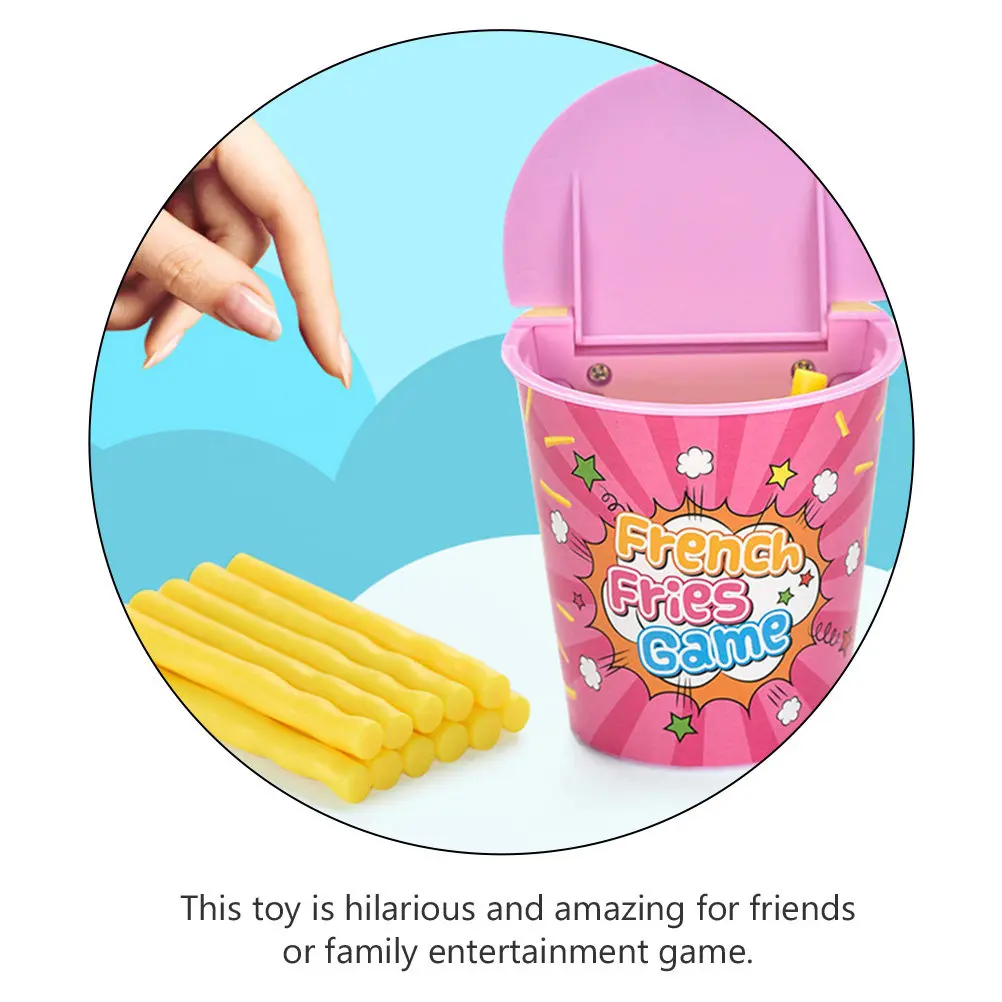 

Забавная игра «Соревнование на фри-фри» для вечеринок, развивает реакцию благодаря уникальному сложному механизму, идеально подходит для друзей и