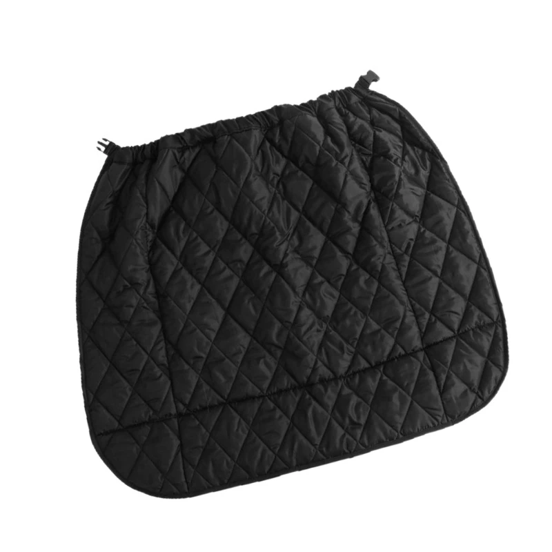 

D0UC Изолированный чехол для ног из полиэстера с подогревом для мотоцикла, водонепроницаемый дизайн, ветрозащитный фартук,