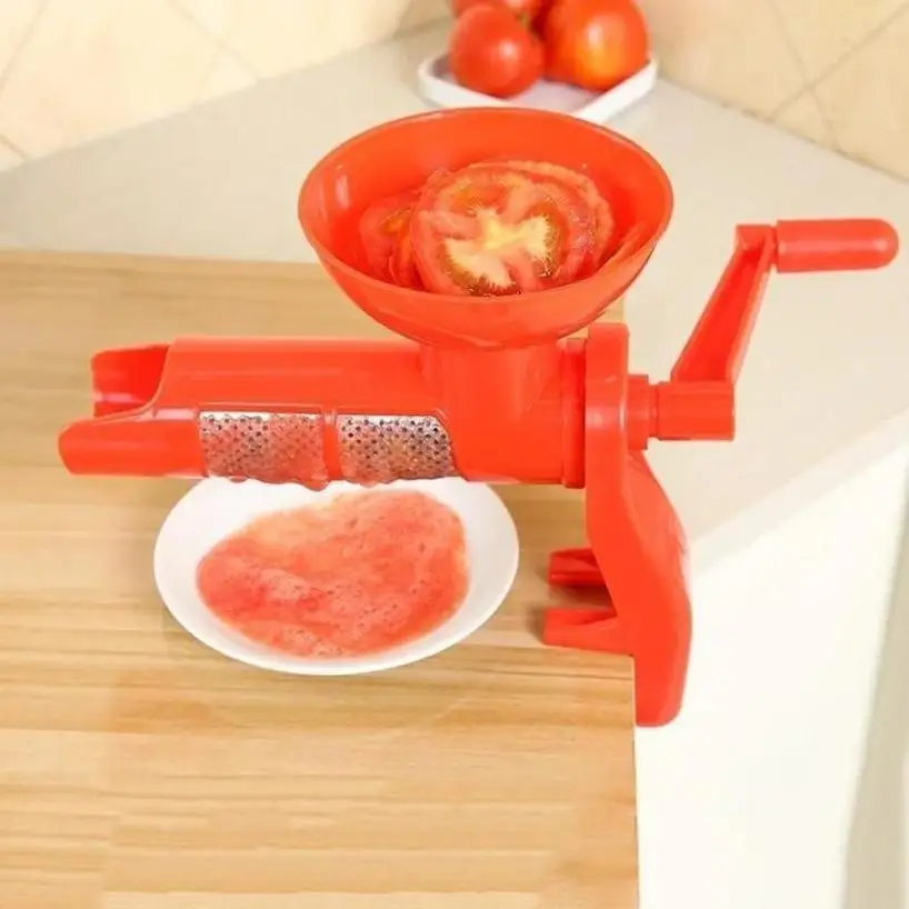 1 Pcs New Kitchen Gadgets Multi-function Hand-shake Safe Tomato Juice Producer Kitchen Home Cooking Appliances DIY Tomato Press