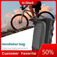 Y28A Outdoor Bicycle Handlebar Bag Mountain Bike Press Screen Mobile Phone Head Bag Outdoor 5L Multifunctional Portable Waterpro
