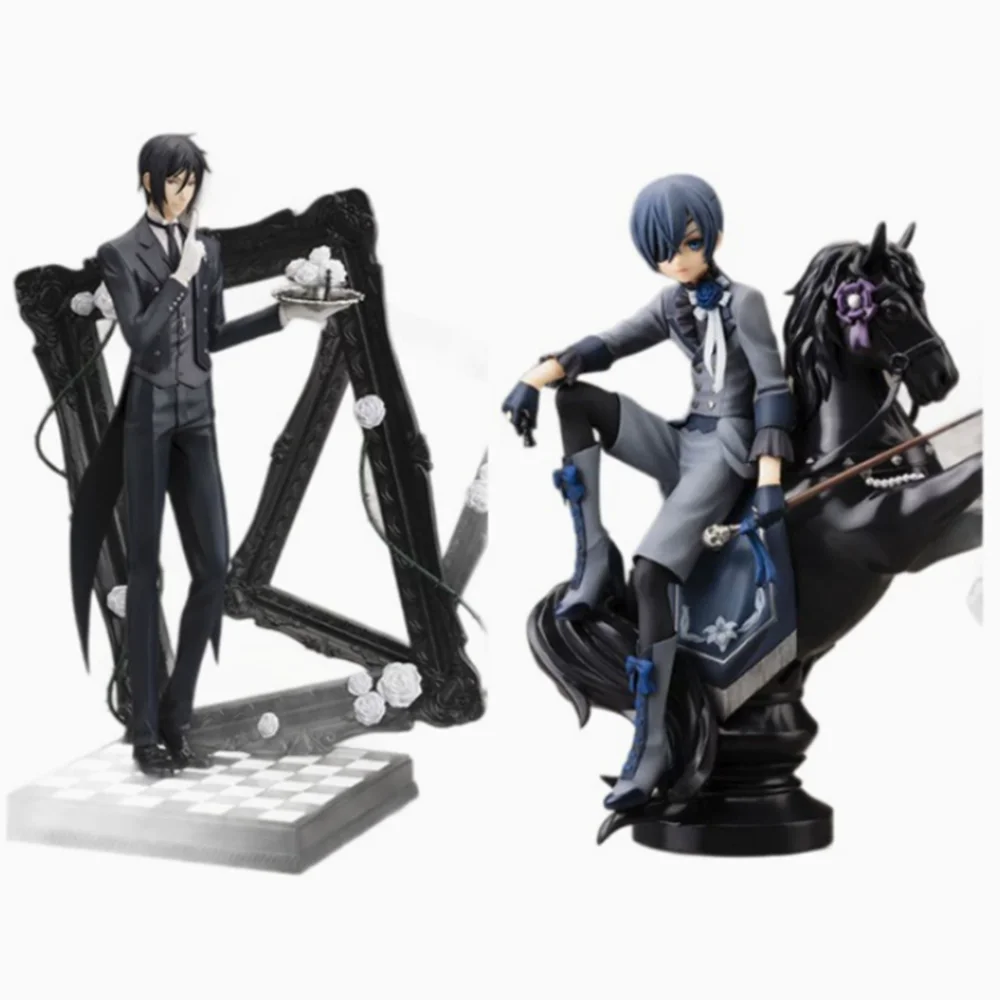 

Black Butler Ciel Phantomhive Michaelis Anime Figure Model Statue Boys Collection Desktop Decoration Ornament Toy