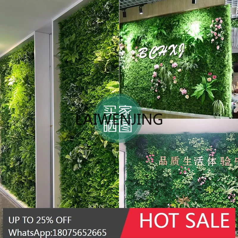 

simulated plant wall landscaping balcony soft decoration three-dimensional flower wall arrangement