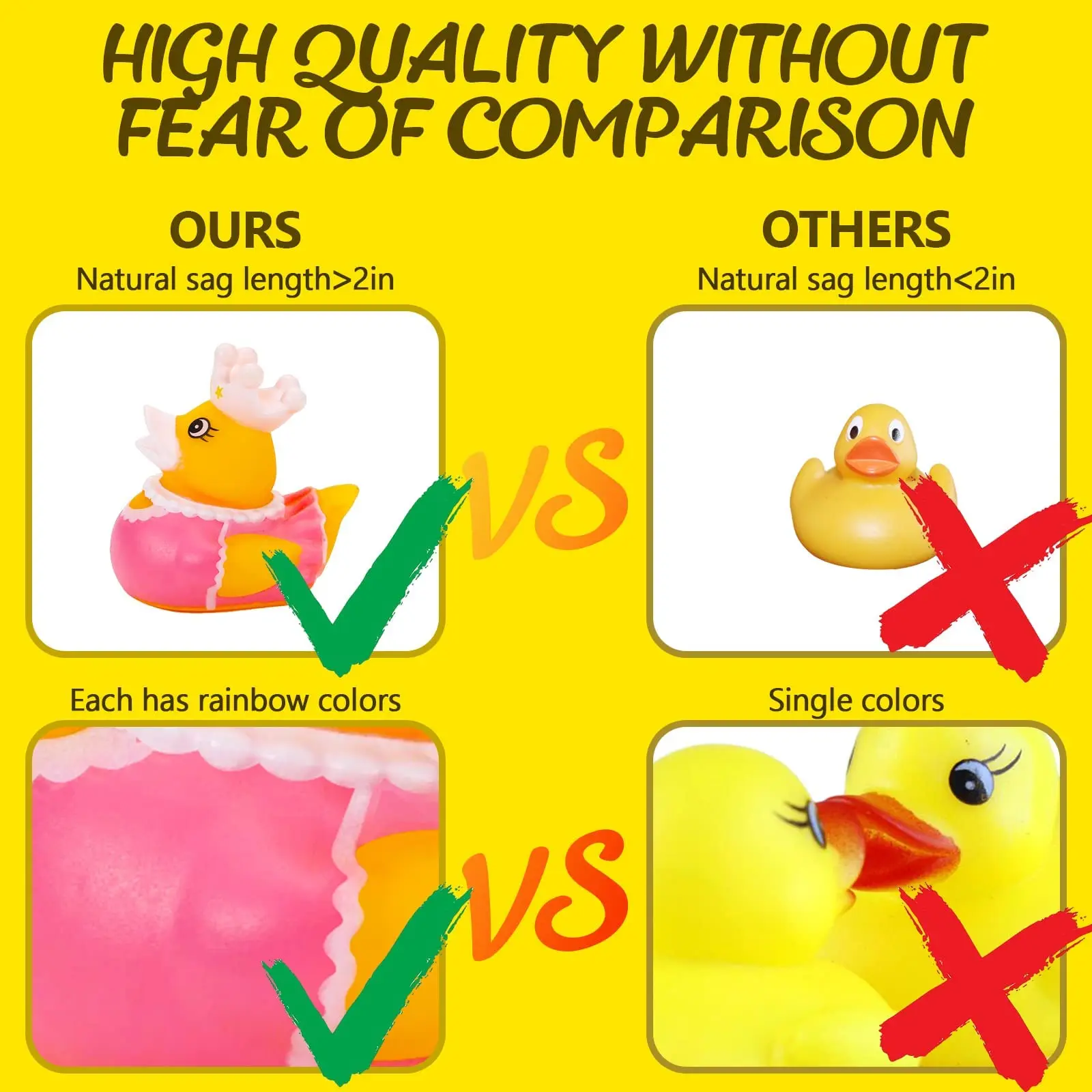 Paquete de 200 patos de goma a granel, patos Jeep para patos, patos para jeeps surtidos, juguetes de baño, pato flotante para niños, baby shower