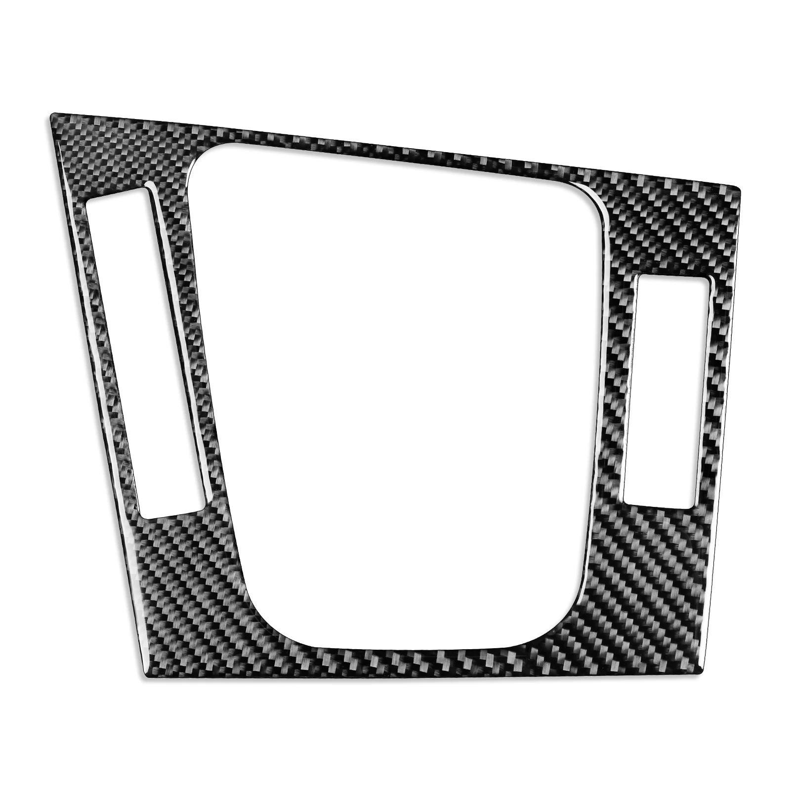 For BMW E46 1998-2005 Carbon Fiber centre Gear Shift Panel Trim Cover Car Interior Accessories Decorative Stickers