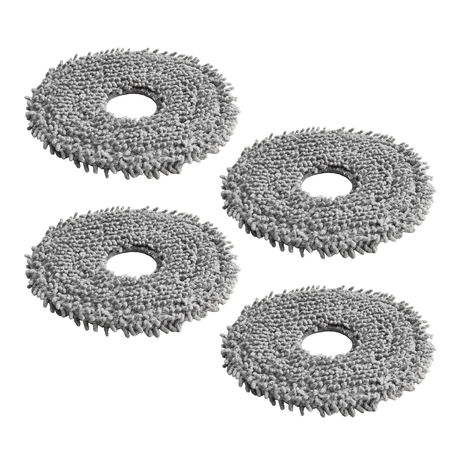 For MOVA P10 Pro Mop Pads Floor Maintenance As Shown Easy Installation Mop Pads Hygienic Floor Maintenance Long-lasting Material