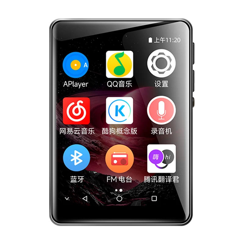 Famue PA03 Android Bluetooth مشغل MP3/MP4 صوت بدون فقدان | شاشة 2.8 بوصة | 80 جيجابايت | واي فاي | يوتيوب/تويتر/سبوتيفي تنزيل SQ HIFI #2