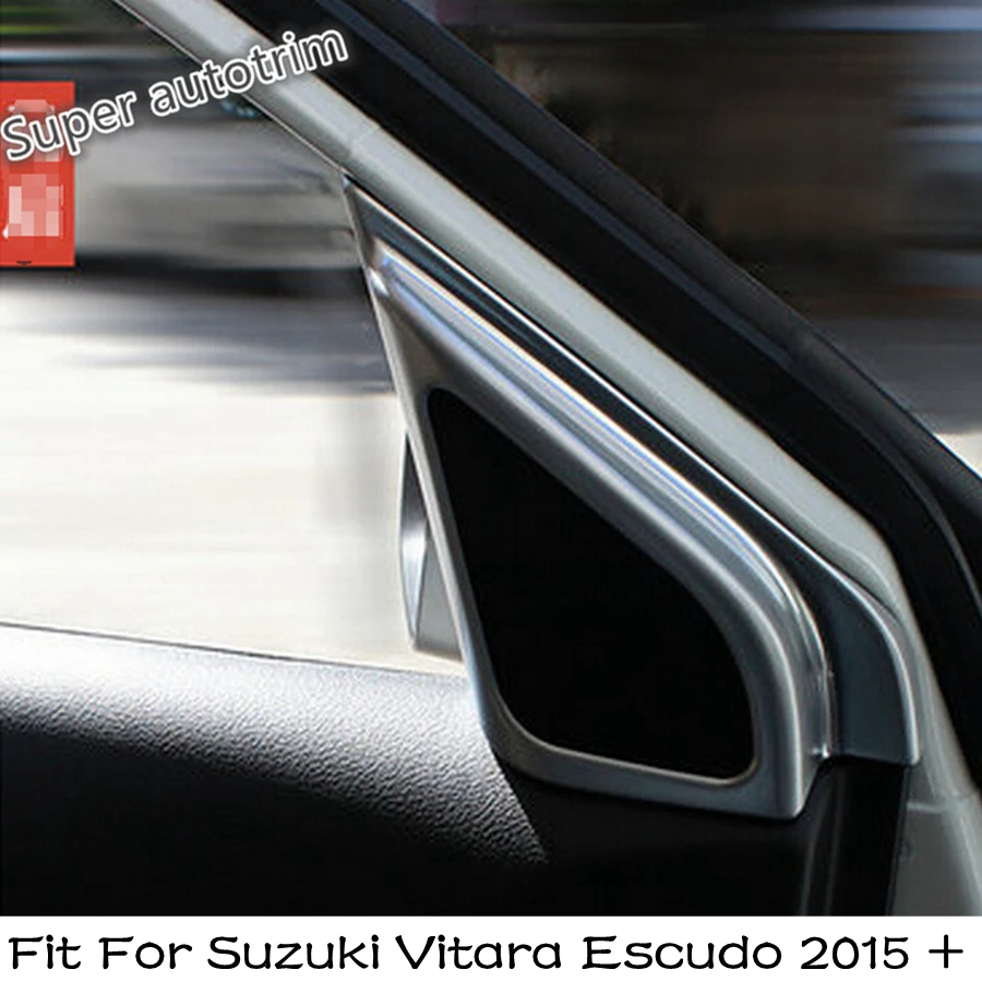 

Pillar A Decoration Frame Cover Trim 2PCS Fit For Suzuki Vitara Escudo 2015 - 2023 ABS Interior Refit Kit Accessories