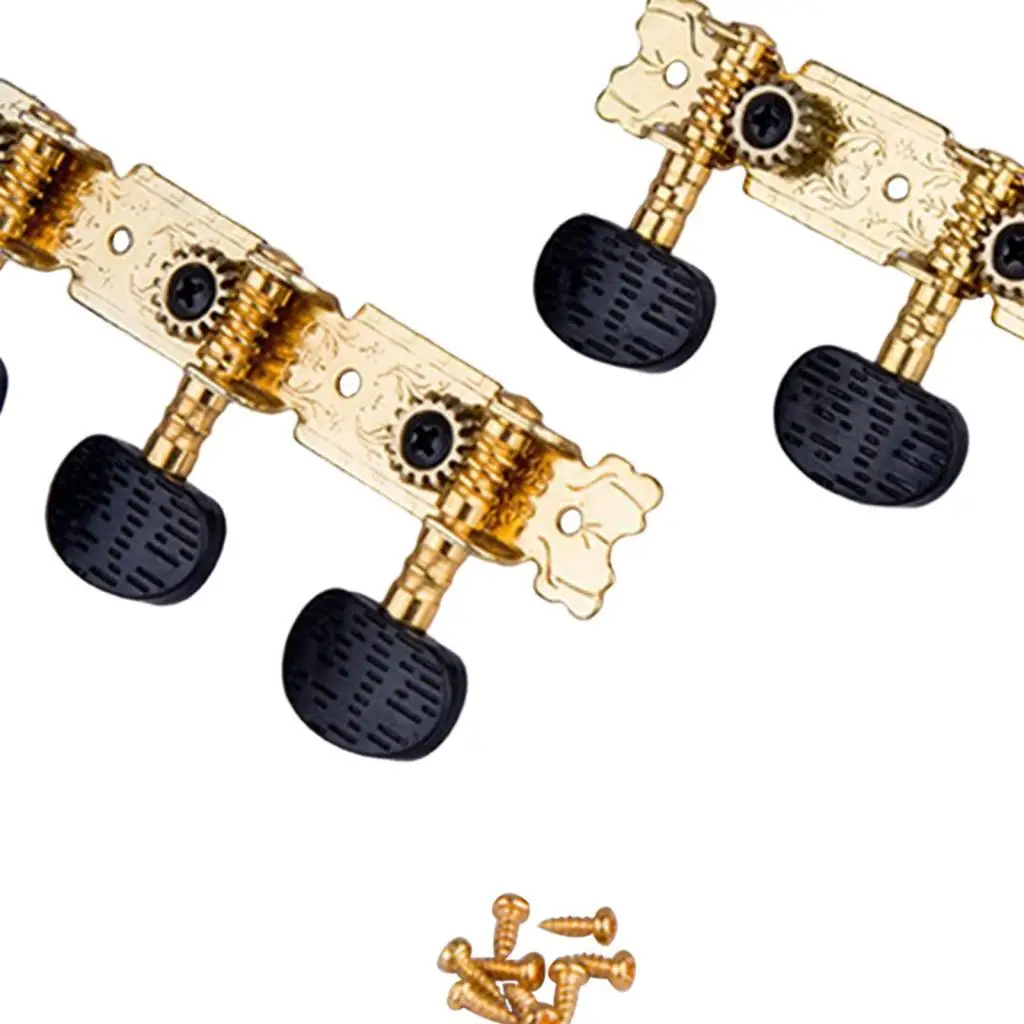 2 قطعة أوتاد ضبط الغيتار لتقوم بها بنفسك مجموعة استبدال جزء طقم تصليح المعادن للقيثارات الصوتية