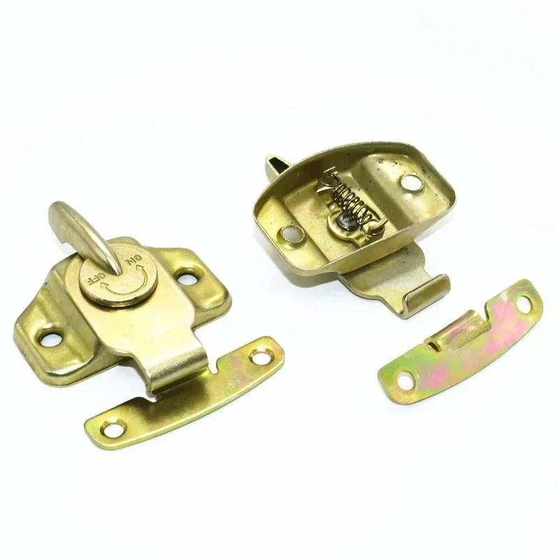 1pc Metal Table Locks Dining Table Buckles Connectors Door Hasps Fasteners Latches For Drawers Cabinets Hardware Door Closers