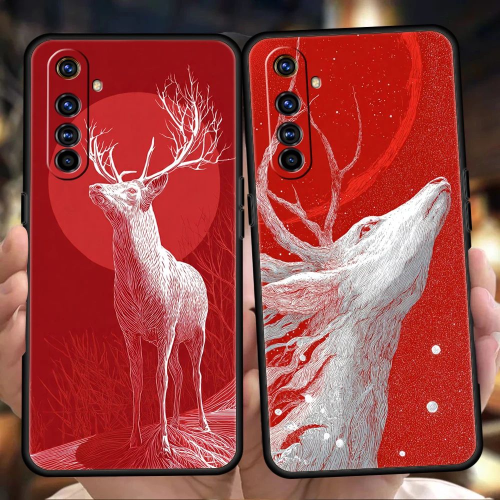 Phone Cases Red Deer - Противоударный чехол-накладка Red Deer Soft TPU