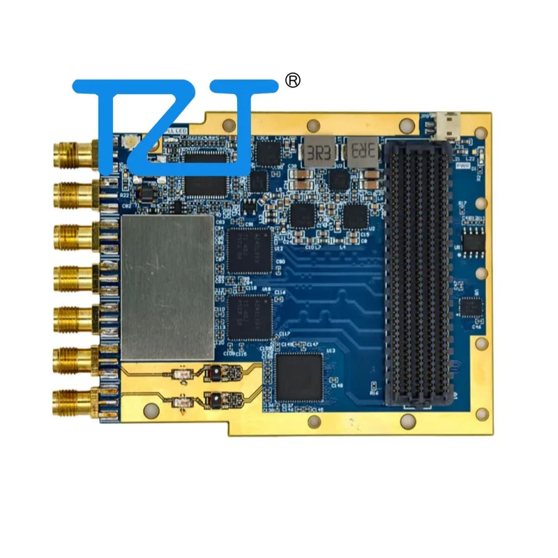 TZT FMCADDA-4269-9122 4-Channel 16Bit 250M ADC + 2-Channel 14Bit 1.2G DAC High Speed FMC Sub Card Acquisition Card