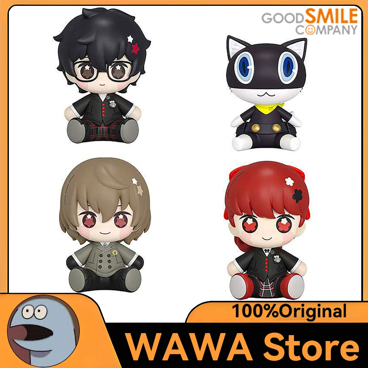 Figura Coleccionable Original GSC Huggy de Persona 5 Royal, Protagonista Morgana, Yoshizawa Kasumi, Goro Akechi, Modelo de Anime, Juguete Decorativo