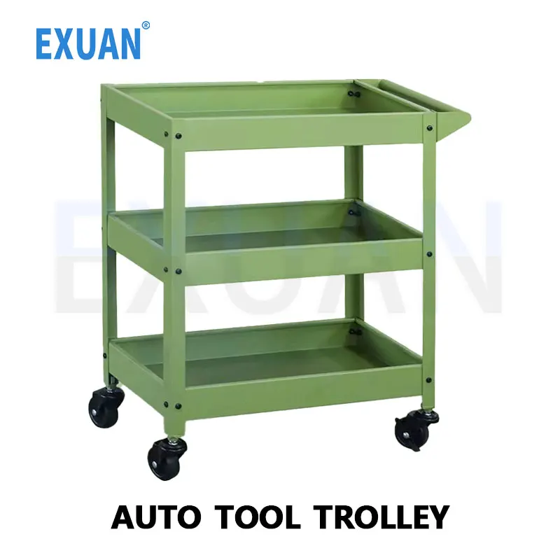 

Трехуровневая тележка для автомобиля, промышленная автоматическая тележка для хранения, ручная тележка, бесшумные роликовые детали для хранения, подставка для мобильных цветов Трехэтажная тележка. Промышленные ветряные