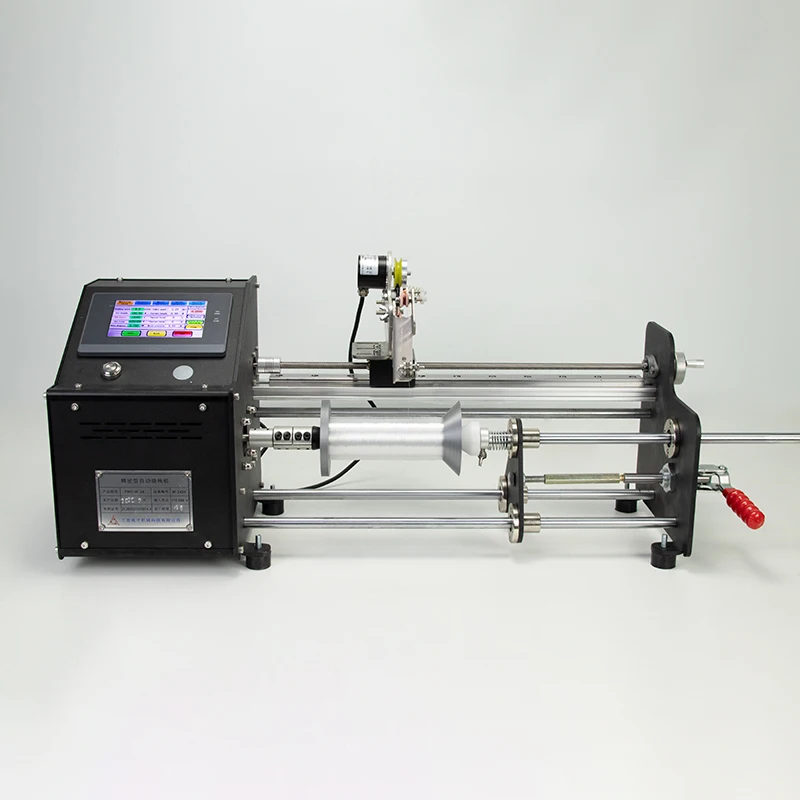PWD-M-30 Fiber Optic Coiling Machine - Smart Touch Control for Drone Wires with Triple Protection System