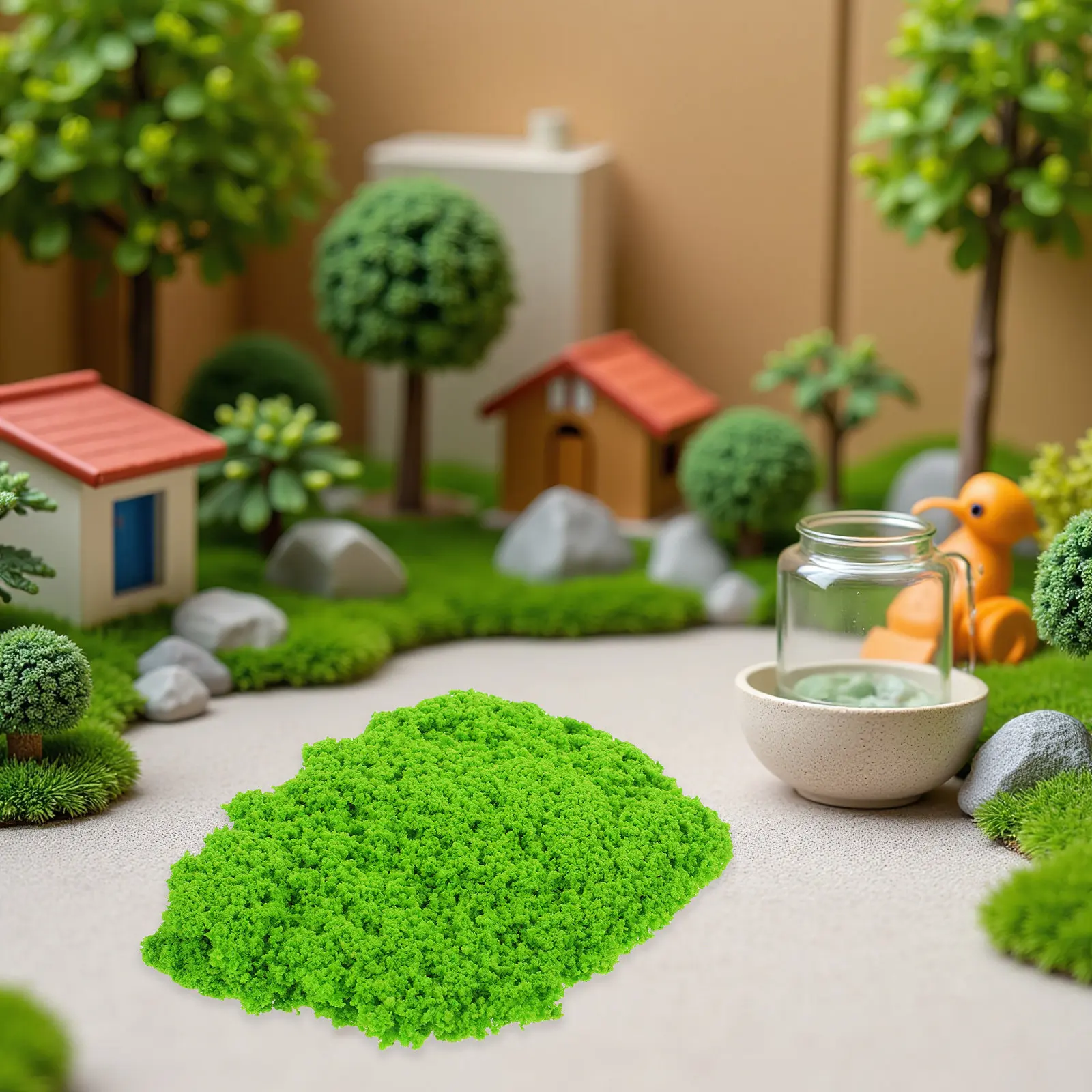 1Set Miniature Basing Material DIY Handcraft Landscape Kit Artificial Tree Powder for Diorama Scenery Basing Material Kit view 5